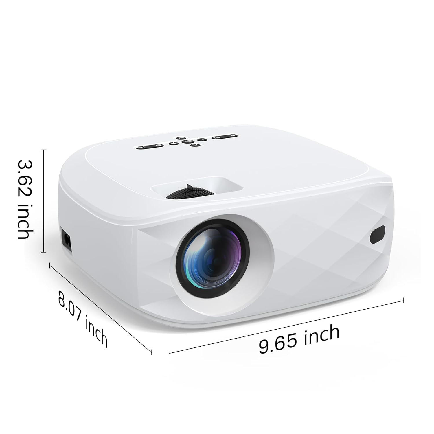 HAPPRUN YG291 ELECTRIC FOCUS MINI PROJECTOR